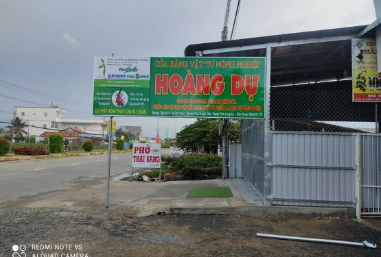BẢNG HIỆU CỬA HÀNG VẬT TƯ NÔNG NGHIỆP HOÀNG DỰ