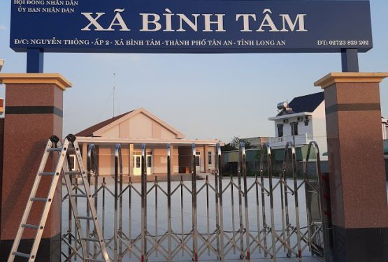 BẢNG HIỆU HĐND XÃ BÌNH TÂM