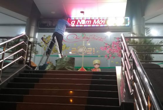 BẢNG HIỆU ĐÈN LED TÒA NHÀ - VĂN PHÒNG CÔNG TY