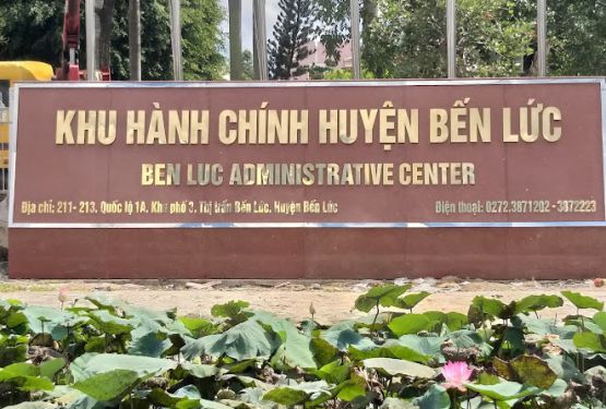 KHU HÀNH CHÍNH HUYỆN BẾN LỨC